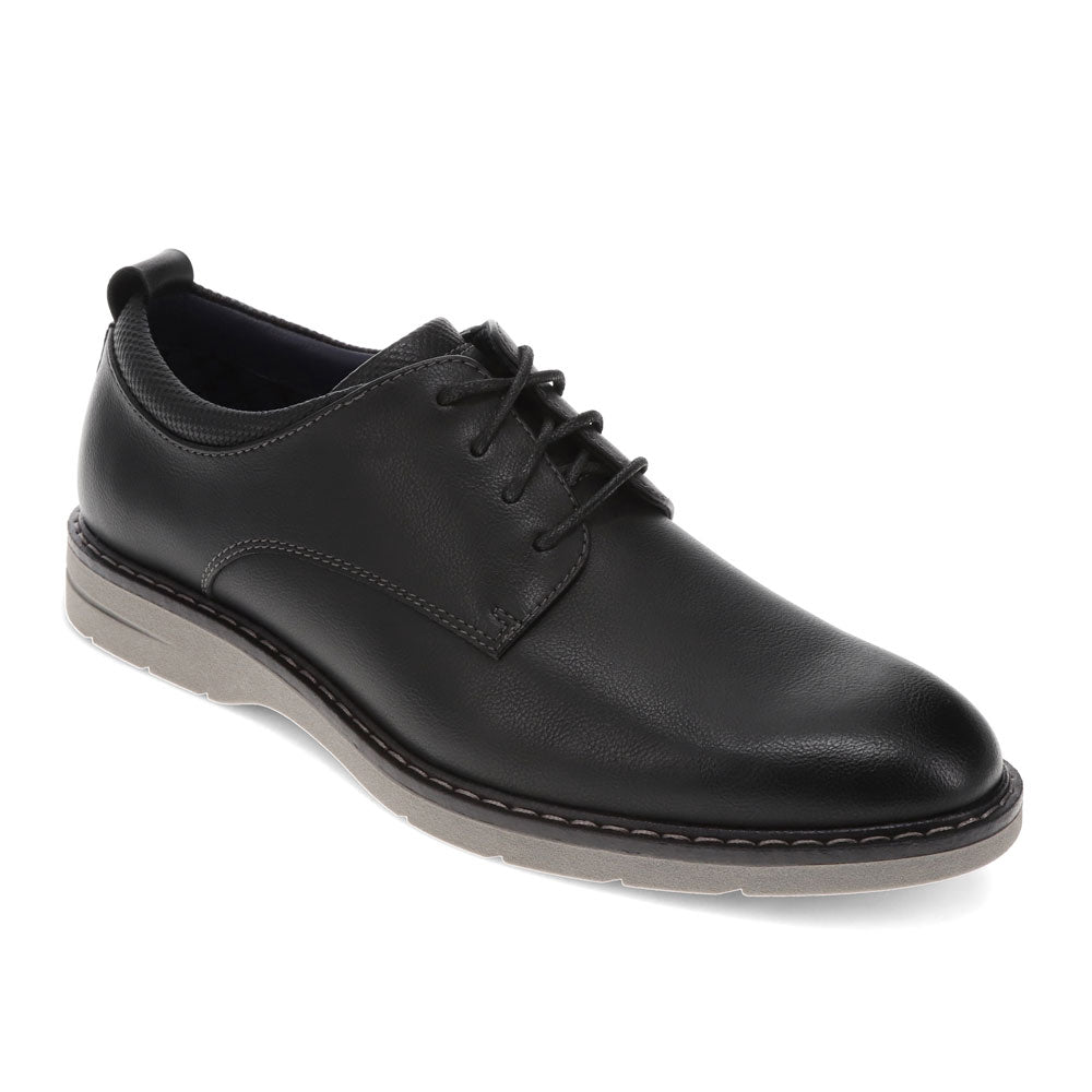 Black-Dockers Mens Damick Dress Casual Lace Up Oxford Shoe