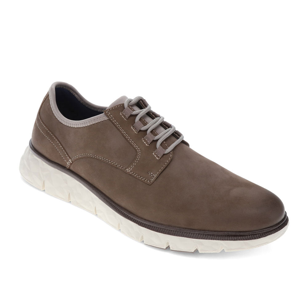 Taupe-Dockers Mens Thames Casual Lace Up Moc Toe Boot